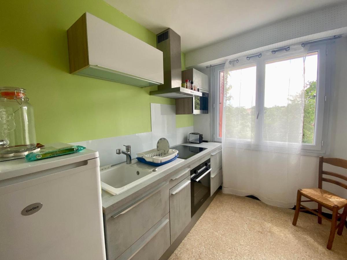 Appartement F3 De 60 M² Au Rez De Chaussee D'Une Villa Vezenobres 外观 照片
