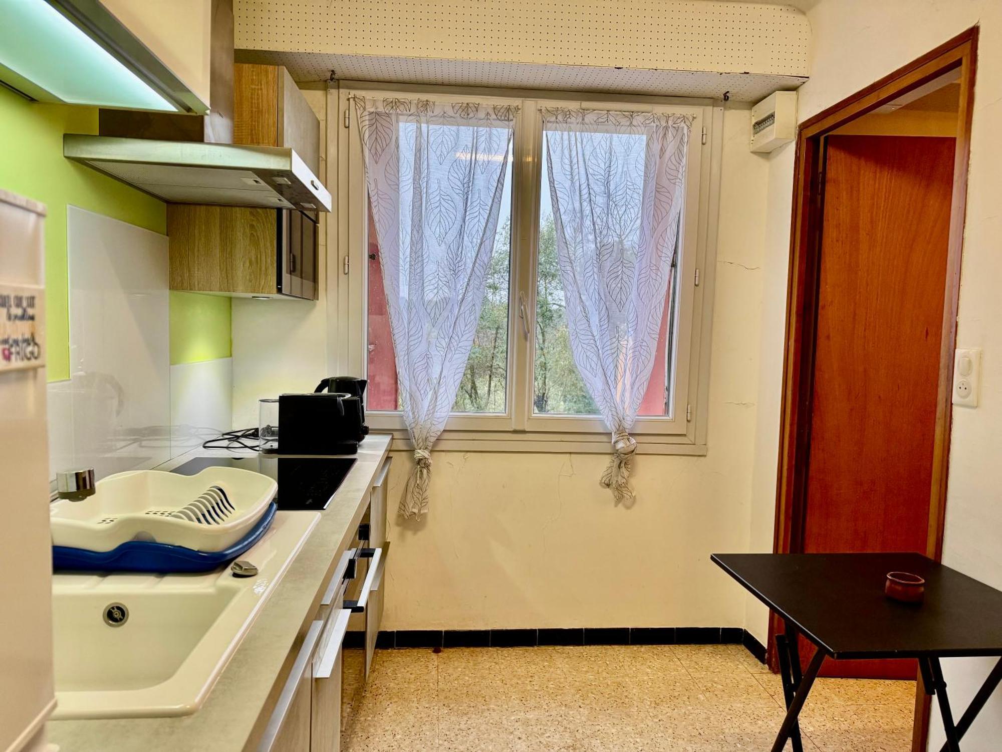 Appartement F3 De 60 M² Au Rez De Chaussee D'Une Villa Vezenobres 外观 照片